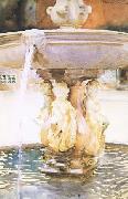 John Singer Sargent Spanish Fountain (mk18) oil painting artist